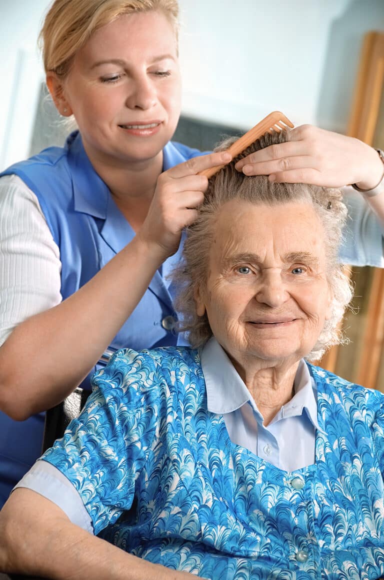 Pflegedienst Haarpflege